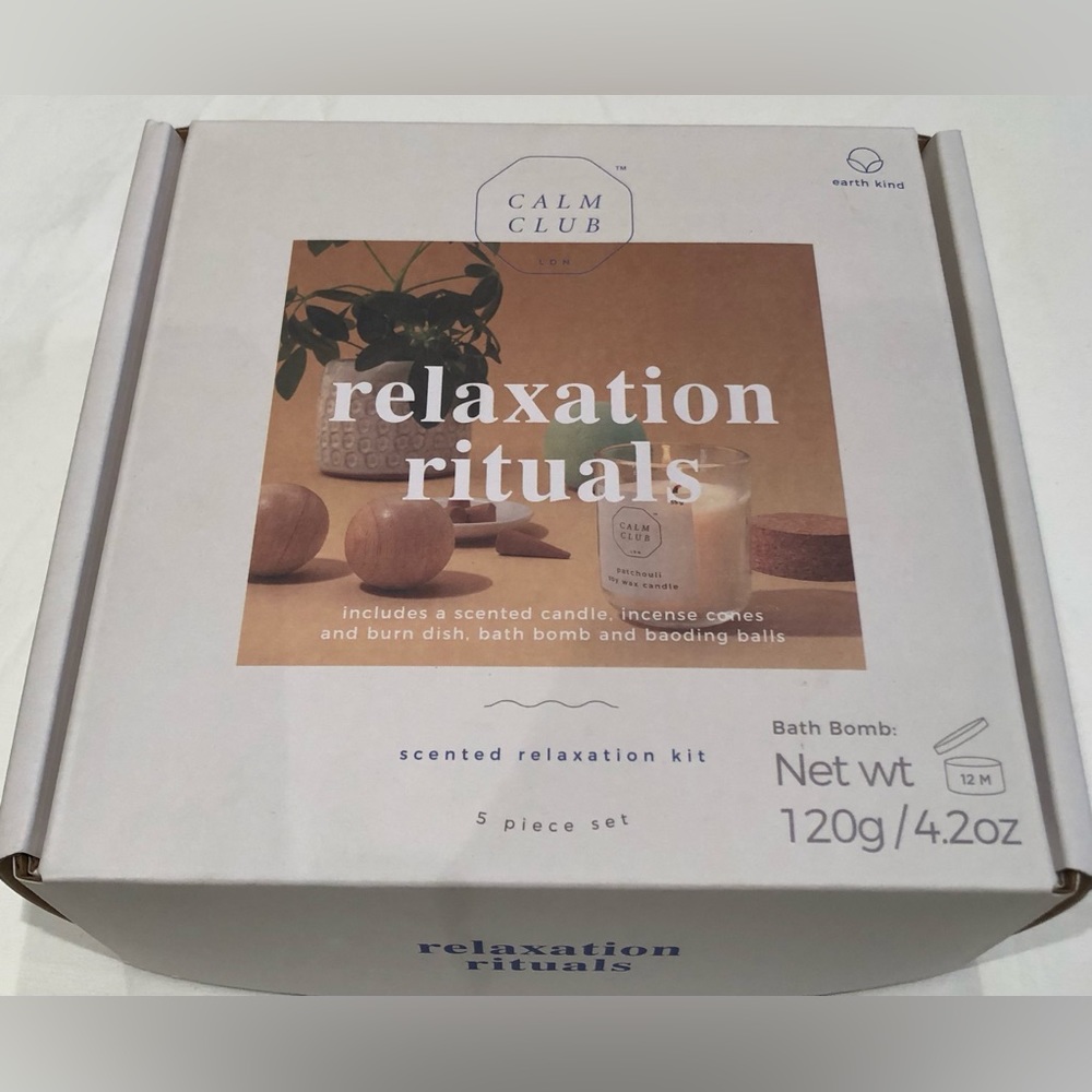 Calm Club Relaxation Rituals box by Luckies of London